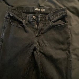 Old navy super skinny black jeans